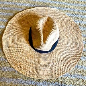 J. Crew Floppy Straw Hat